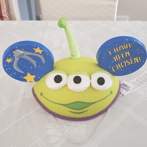 Disney Pixar Toy Story Little Green Alien "I Have Been Chosen" Mickey Ears Hat